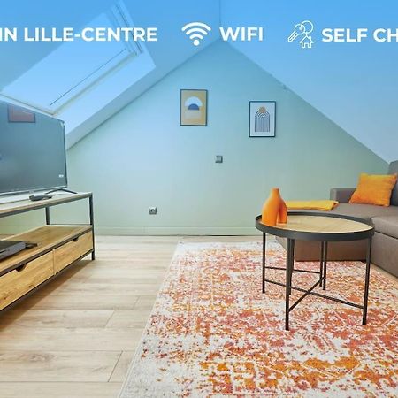 Apartmán Elegant T3 A 5 Min De La Gare Lille-Flandres Mons-en-Baroeul Exteriér fotografie